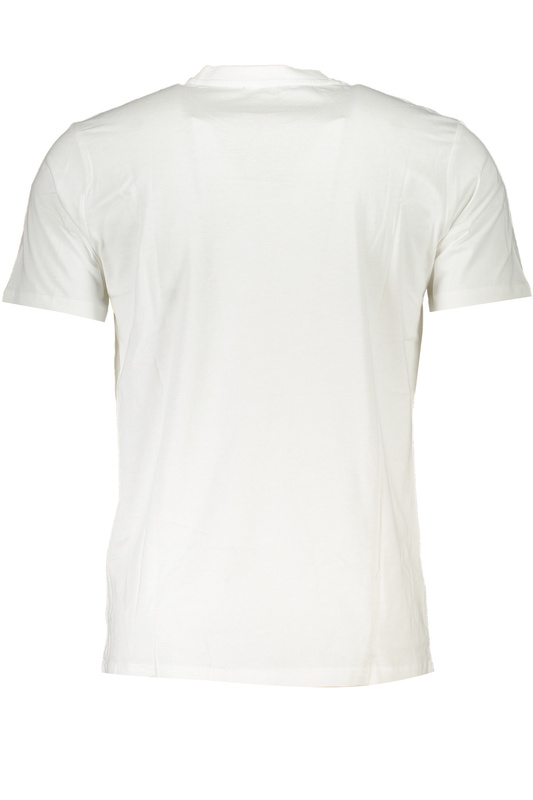 T-SHIRT MĘSKI Z KRÓTKIM RĘKAWEM KLASY CAVALLI BIAŁY