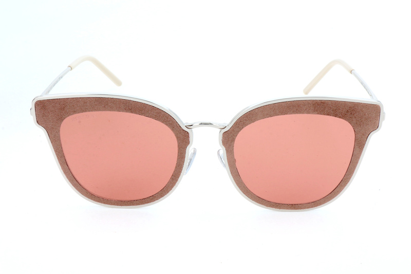 Okulary JIMMY CHOO NILE-S-S0J. Okulary przeciwsłoneczne, Kolor szary. Kobieta.