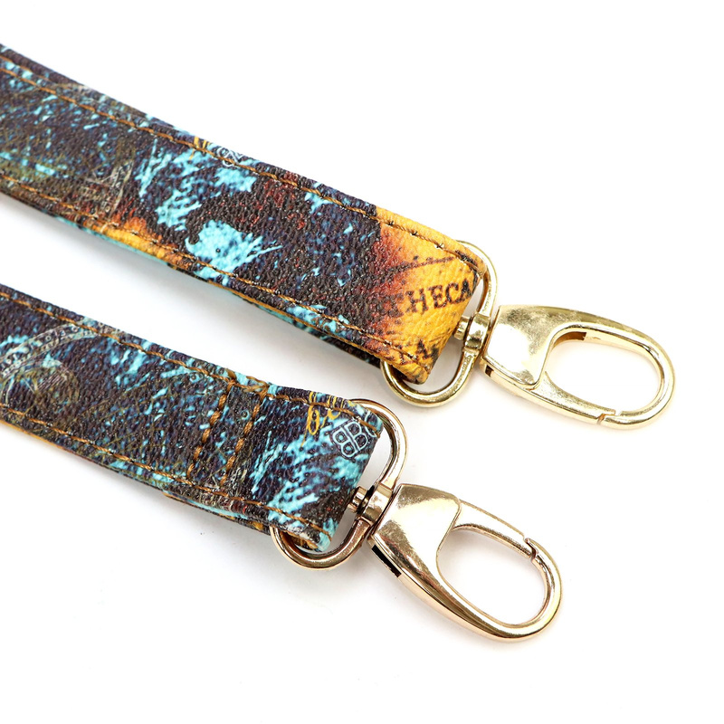 Gregorio pasek do torebki skóra ekologiczna regulowany wielokolorowy