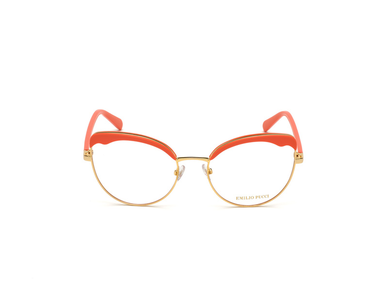 Okulary EMILIO PUCCI EP5131-55030. Okulary, Kolor złoty. Kobieta.