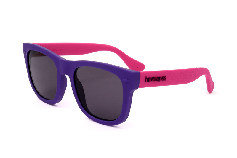 Okulary HAVAIANAS PARATY-S-QPV. Okulary przeciwsłoneczne, Kolor różowy fioletowy. Unisex.