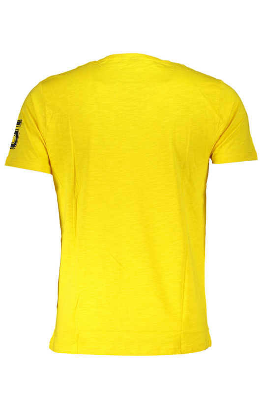 US GRAND POLO T-SHIRT MĘSKI Z KRÓTKIM RĘKAWEM ŻÓŁTY