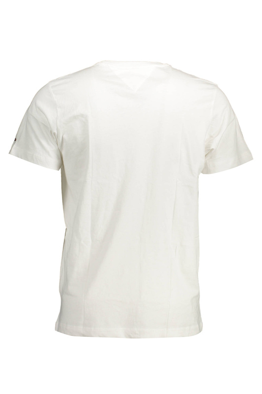 T-SHIRT MĘSKI Z KRÓTKIM RĘKAWEM TOMMY HILFIGER BIAŁY