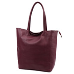 Duża skórzana torebka shopper Luka 26-084 Dollaro A4