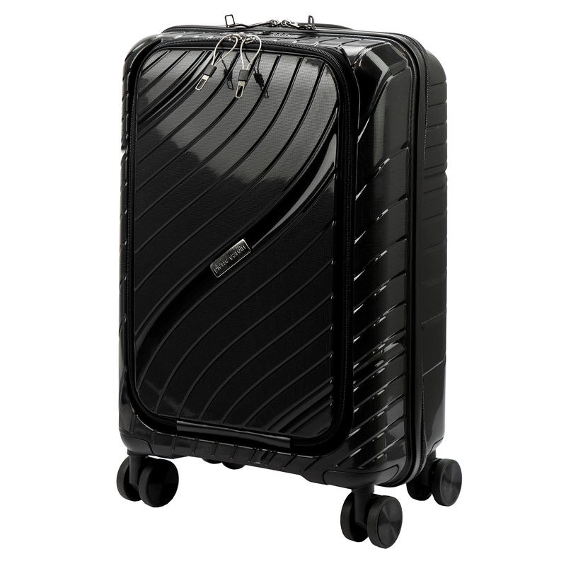 Pierre Cardin walizka na kółkach materiał ABS z zamkiem szyfrowym