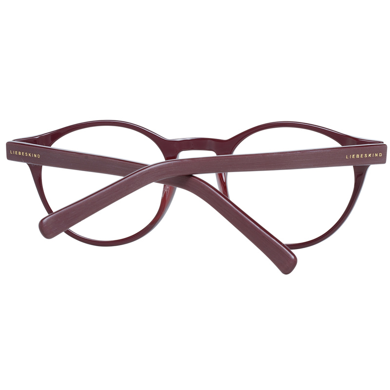 Okulary LIEBESKIND 110180030049. View + clip-on, Kolor czerwony. Unisex.