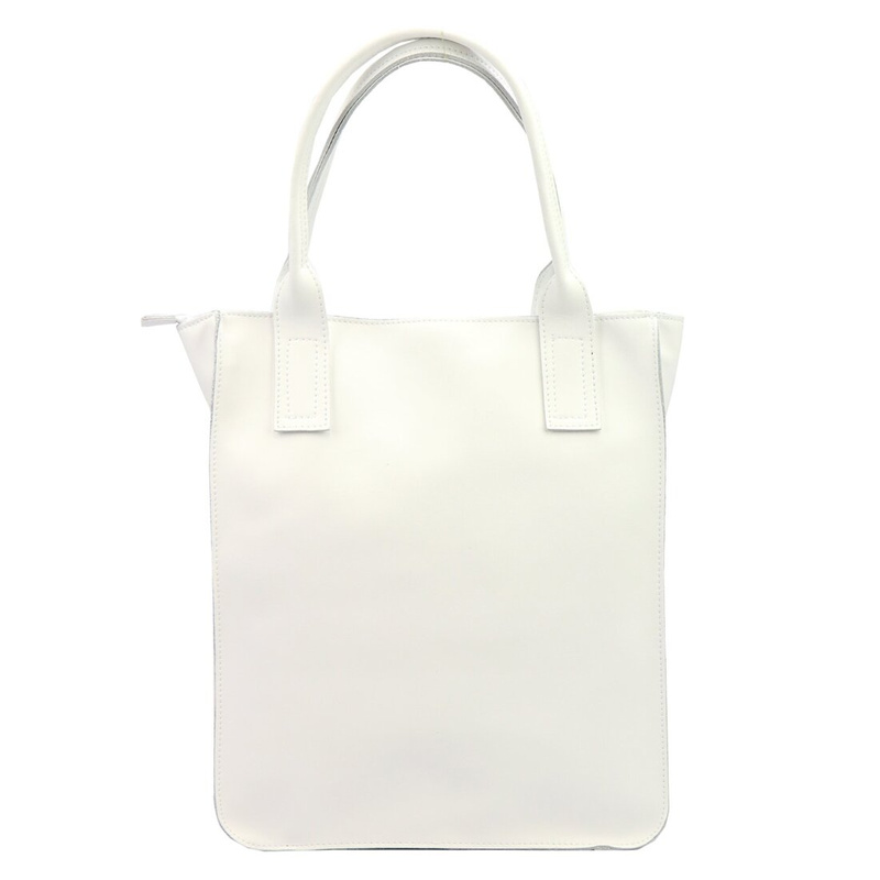 Angelo Torebka na ramię Duża damska shopperbag z kieszeniami skórzana 