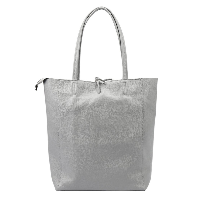 Shopperbag damska skórzana na ramię duża MiaMore
