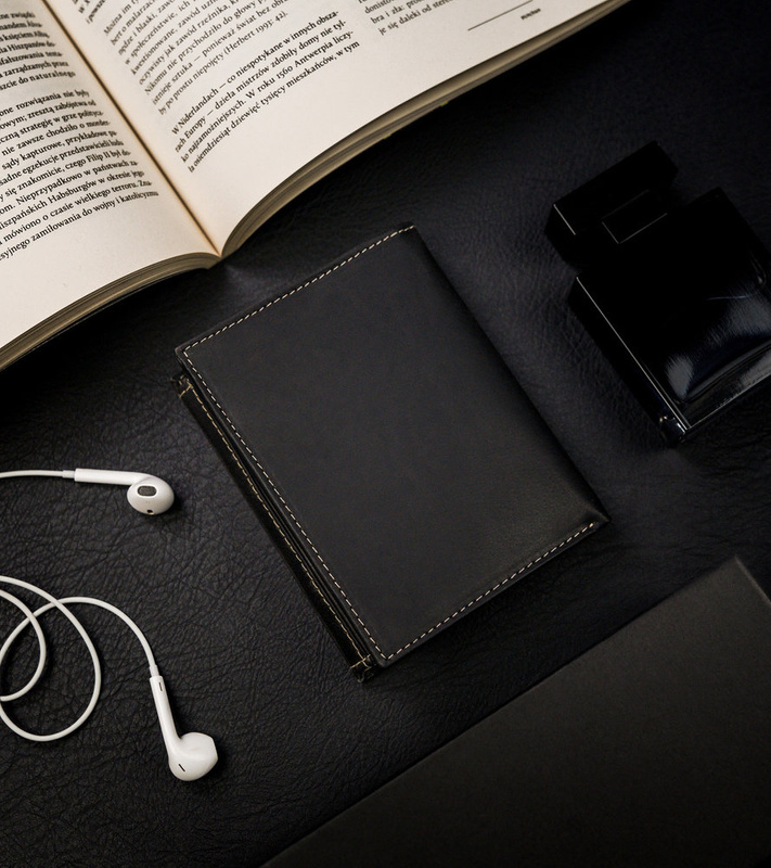 Wild męski rozbudowany portfel skóra naturalna pionowy duży