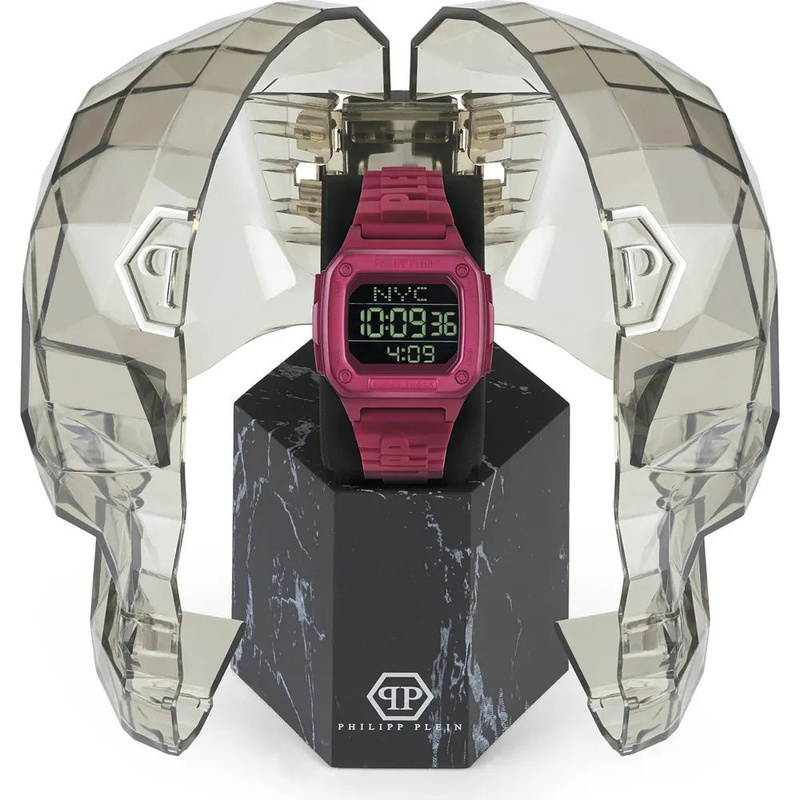 Zegarek PHILIPP PLEIN PWHAA0121. Kwarcowy, Kolor szary. Unisex.
