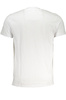 T-SHIRT MĘSKI Z KRÓTKIM RĘKAWEM KLASY CAVALLI BIAŁY