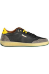 BLAUER Sneakersy Męskie Skórzane Buty Sportowe Casual Sznurowane Logo