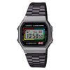 Zegarek CASIO A168WEUC-1AER. Kwarcowy, Kolor czarny. Unisex.