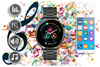 SMARTWATCH Rubicon RNCE81 - WYKONYWANIE POŁĄCZEŃ, PULSOKSYMETR (sr045c)