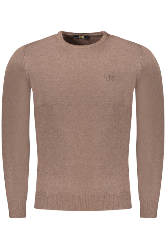 MĘSKI SWETER BRĄZOWY CAVALLI CLASS