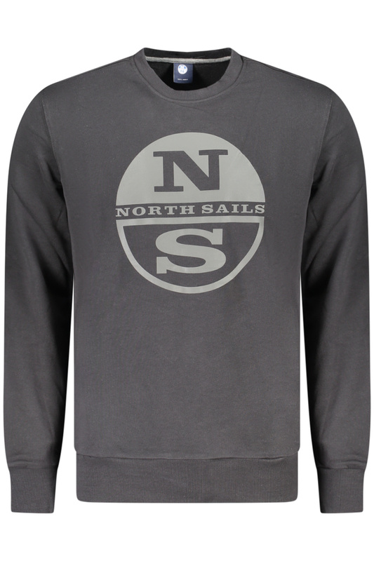 NORTH SAILS MĘSKA CZARNA BLUZA Z ROZPINANYM NA ZAMEK