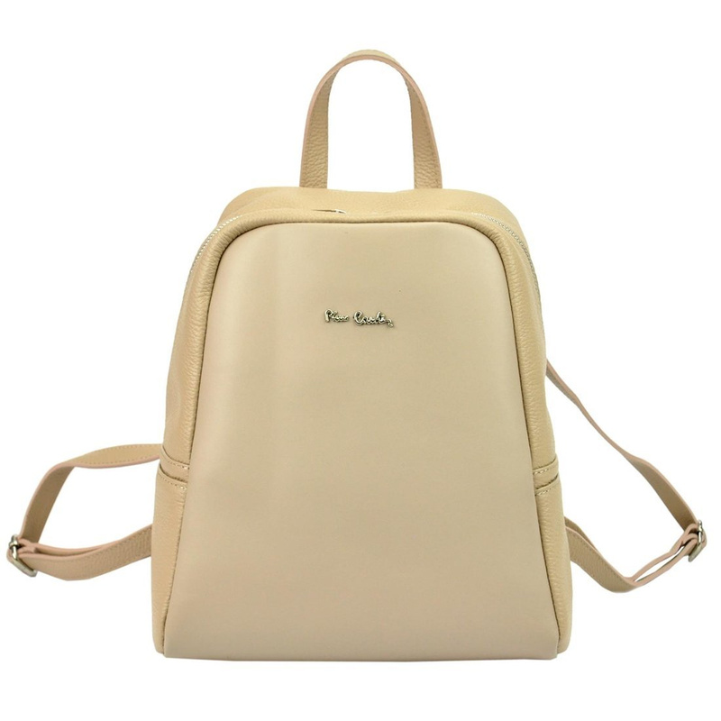 Pierre Cardin Plecak Damski Skóra Naturalna Miejski Elegancki Kieszenie