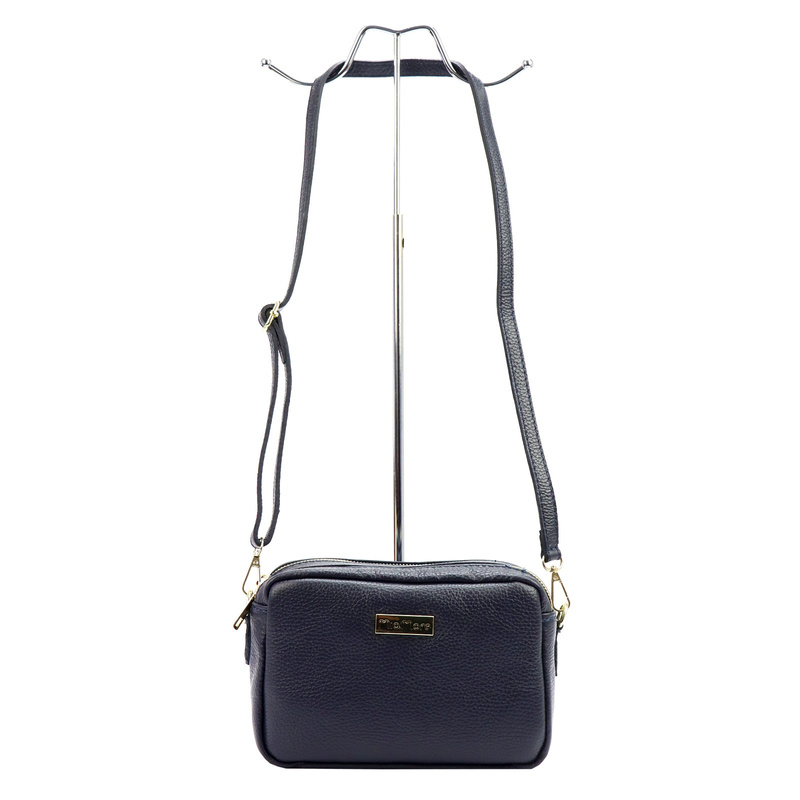 MiaMore miejska damska listonoszka skóra naturalna torebka przez ramię