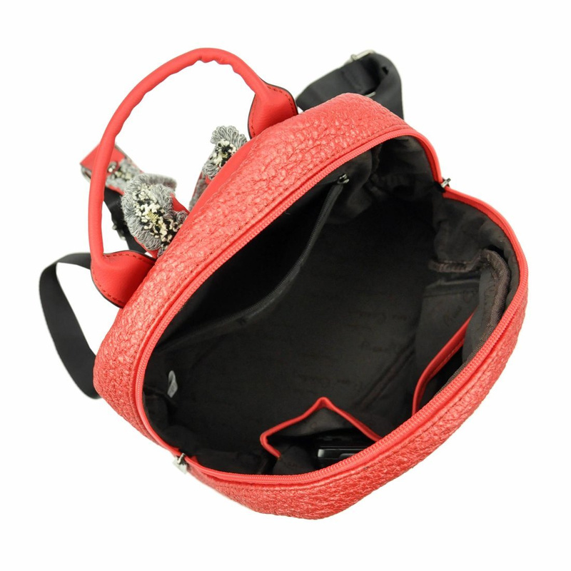 Pierre Cardin damski plecak miejski z kieszeniami skóra ekologiczna