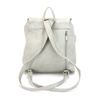 Voyager Miejski damski plecak ze skóry naturalnej z kieszeniami