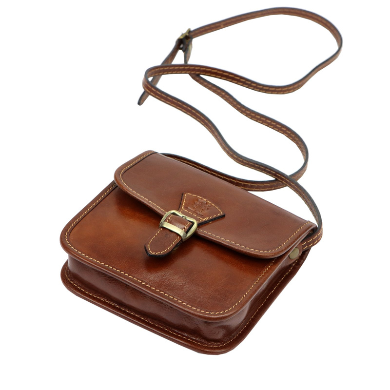 Florence damska listonoszka przez ramię skóra naturalna klasyczna torebka