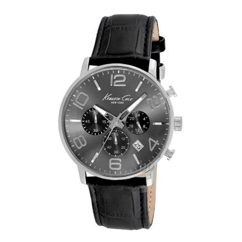 Zegarek KENNETH COLE IKC8007. Kwarcowy, Kolor szary. Mężczyzna.