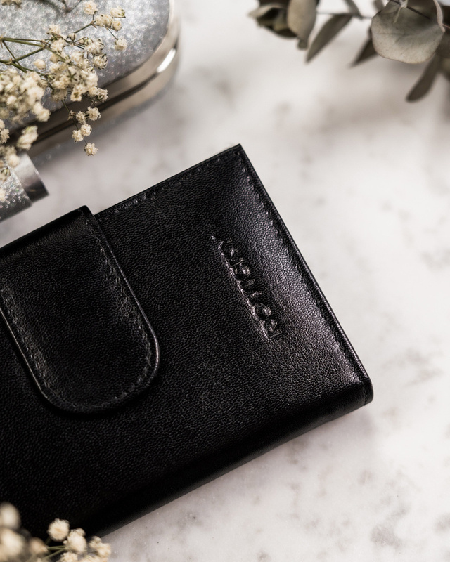 Elegancka skórzana damska portmonetka od Rovicky