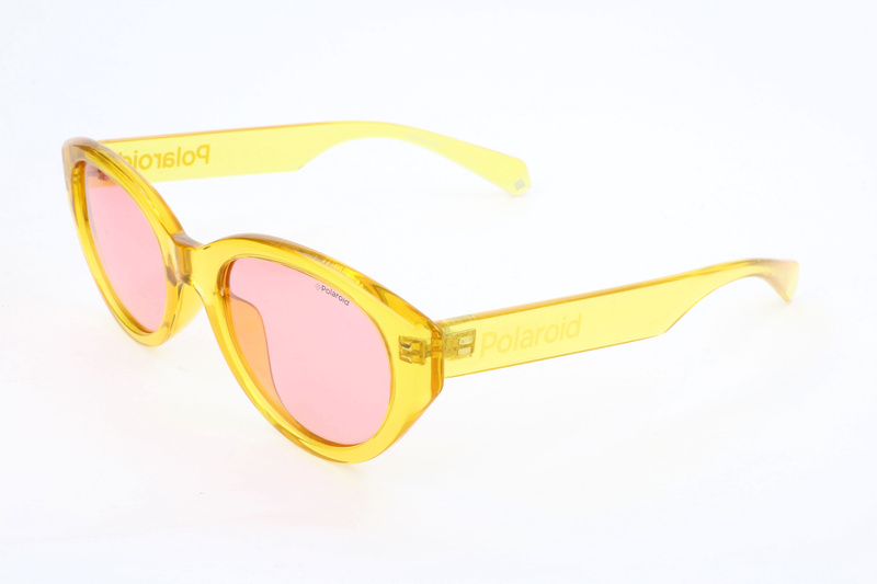 Okulary POLAROID PLD6051GS-40G. Okulary przeciwsłoneczne, Kolor żółty. Kobieta.