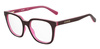 Okulary LOVE MOSCHINO MOL590-LHF. Okulary, Kolor Burgundy. Kobieta.