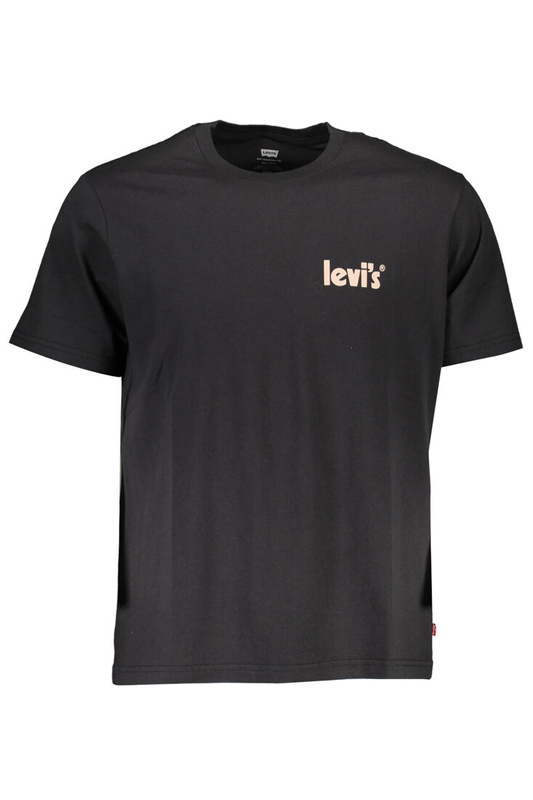 MĘSKA KOSZULKA Z KRÓTKIM RĘKAWEM LEVI&#39;S CZARNA