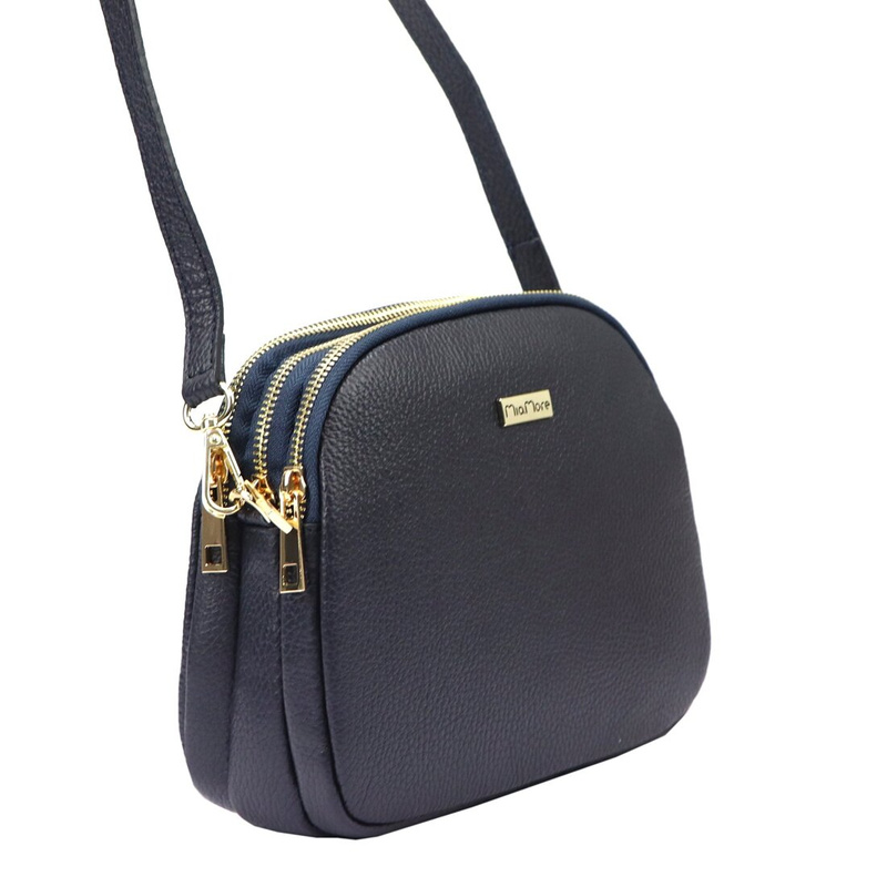 MiaMore damska listonoszka przez ramię skóra naturalna torebka na ramię