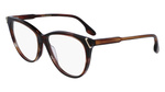 Okulary VICTORIA BECKHAM VB26325415227. EYEGLASSES, Kolor brązowy. Kobieta.