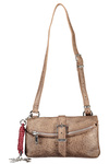 Brązowa torebka damska Desigual Mone Clutch Micro