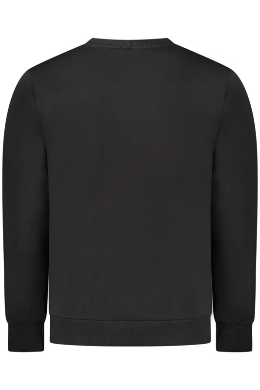 BLUZA Z KARABINEM BEZ ZAMKA MĘSKA CZARNA
