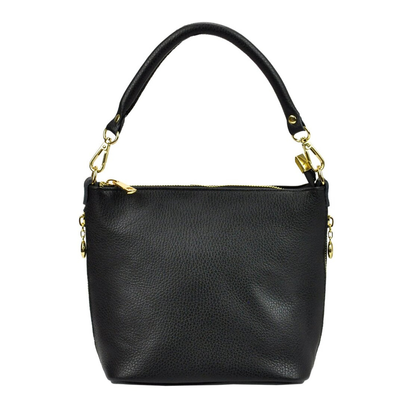 Patrizia damska torebka na ramię skóra naturalna torba z kieszenią