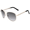 Okulary GUESS GF0408-6132B. Okulary przeciwsłoneczne, Kolor złoty. Kobieta.