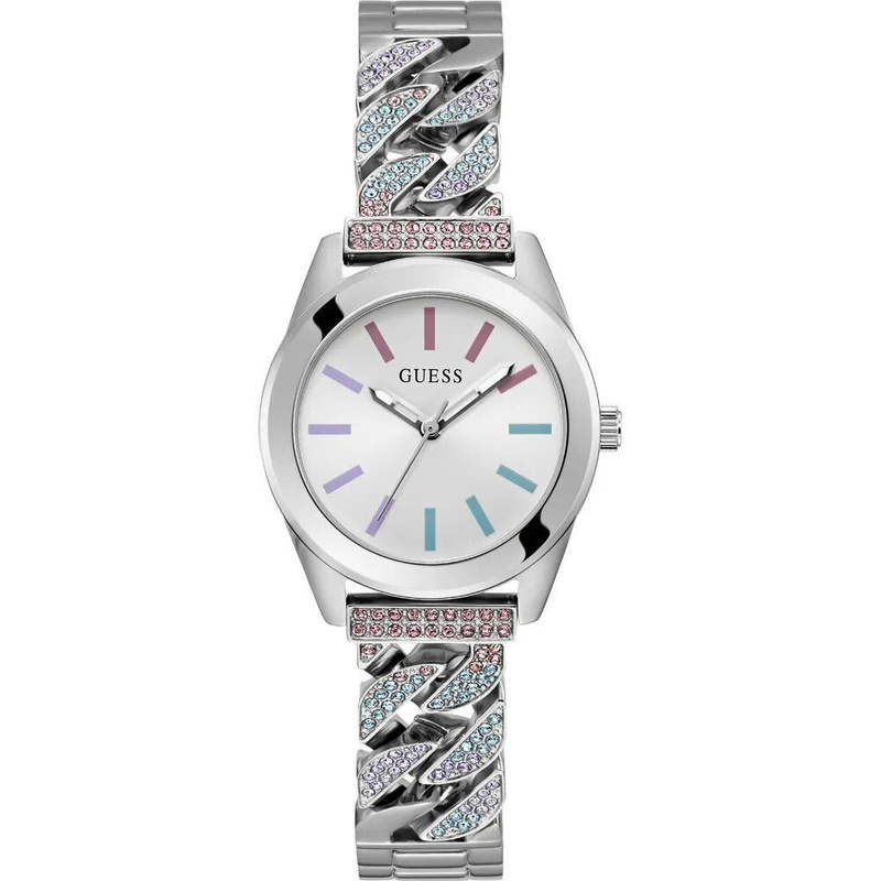 Zegarek GUESS GW0546L4. Kwarcowy, Kolor biały. Kobieta.