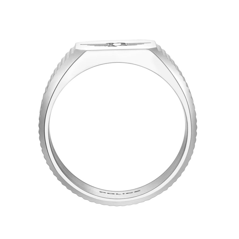 JEWELER'S POLICE PEAGF0033504. Pierścionek, Kolor szary. Mężczyzna.