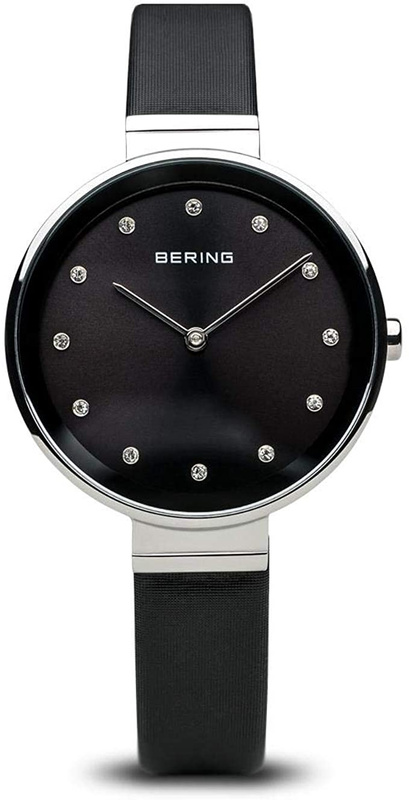 Zegarek BERING 12034-602. Kwarcowy, Kolor czarny. Kobieta.