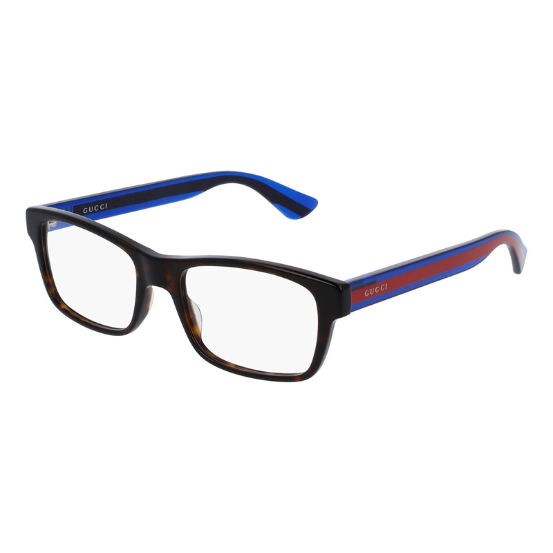 Okulary GUCCI GG0006O-003. Okulary, Kolor brązowy. Mężczyzna.