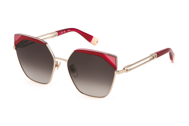 Okulary FURLA SFU690V58594Y. Okulary przeciwsłoneczne, Kolor złoty. Kobieta.