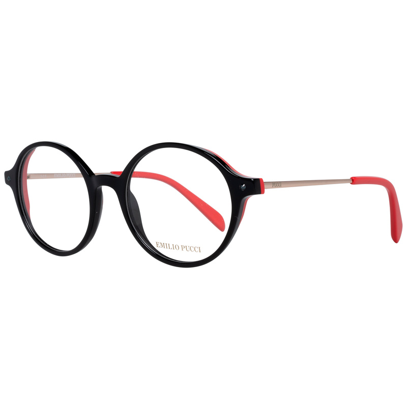 Okulary PUCCI EP5118-50005. EYEGLASSES, Kolor czarny. Kobieta.