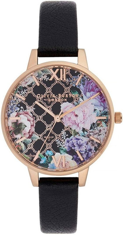Zegarek OLIVIA BURTON OB16GD55. Kwarcowy, Kolor czarny. Kobieta.