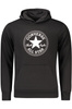 Bluza z kapturem Converse w kolorze czarnym, rozpinana dla dzieci