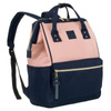 Damski plecak z tworzywa Peterson PTN ALFA NAVY+PINK