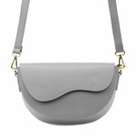 Luka damska skórzana listonoszka półksiężyc Miejska torebka przez ramię