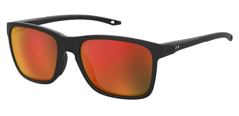 Okulary UNDER ARMOUR UA-7002-S-3. Okulary przeciwsłoneczne, Kolor czarny. Dziecko.