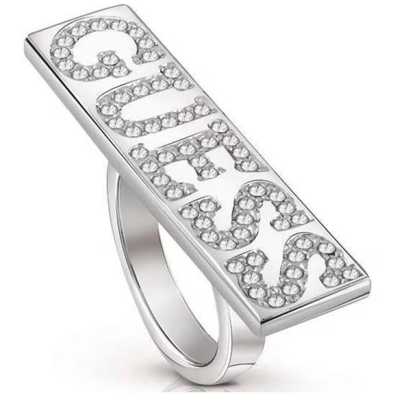 Biżuteria GUESS UBR82007-54. Pierścionek, Kolor szary. Kobieta.