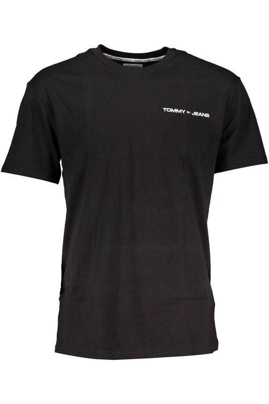 CZARNY M¨SKI T-SHIRT Z KRŕTKIM R¨KAWEM TOMMY HILFIGER