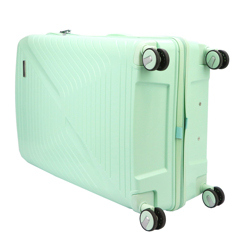 Mocna walizka damska z ABSu Pierre Cardin LEE01 PP12 106 x3 Z